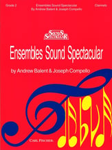 Ensembles Sound Spectac No. 2-Clarinet/Ac/Bc Clarinet/Alto Clarinet/Bass Clarinet band method book cover